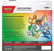 Laden Sie das Bild in den Galerie-Viewer, Pokémon Illustrations-Kollektion Erste Partner: Serie 1