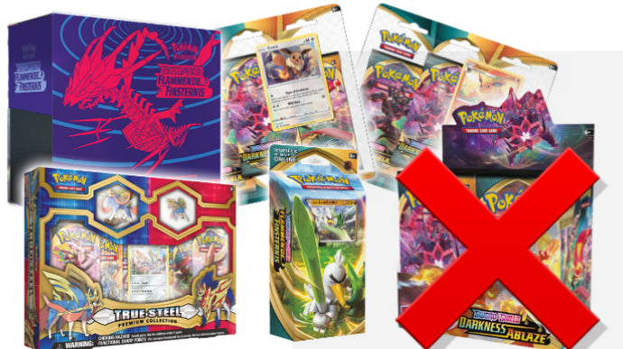 Pokémon SWSH3 - Flammende Finsternis : Vorerst kein Display Verkauf