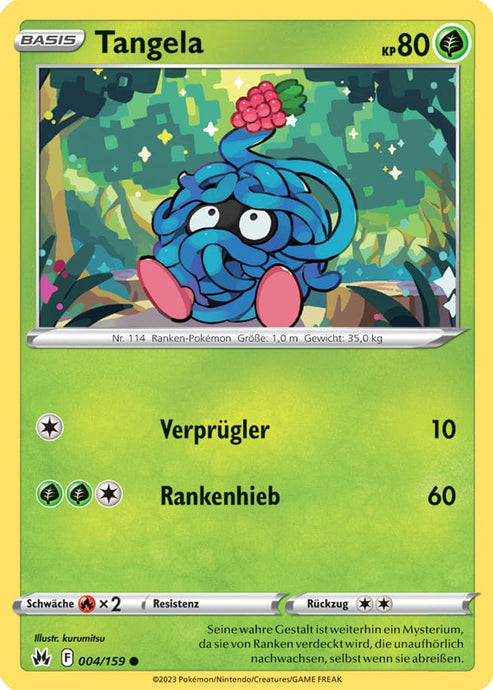 Tangela 004/159 Common - Zenit der Könige Deutsch
