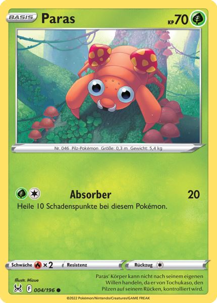 Paras 004/196 Common - Verlorener Ursprung Deutsch