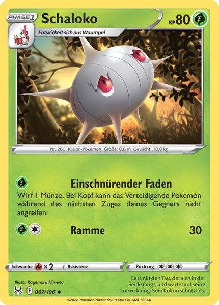 Schaloko 007/196 Uncommon - Verlorener Ursprung Deutsch