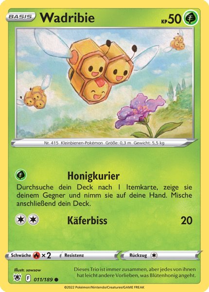 Wadribie 011/189 Common - Astralglanz Deutsch