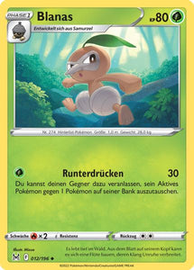 Blanas 012/196 Uncommon - Verlorener Ursprung Deutsch
