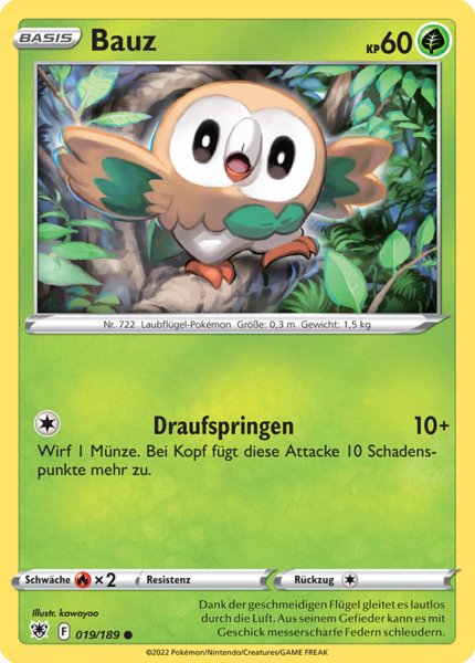 Bauz 019/189 Common - Astralglanz Deutsch