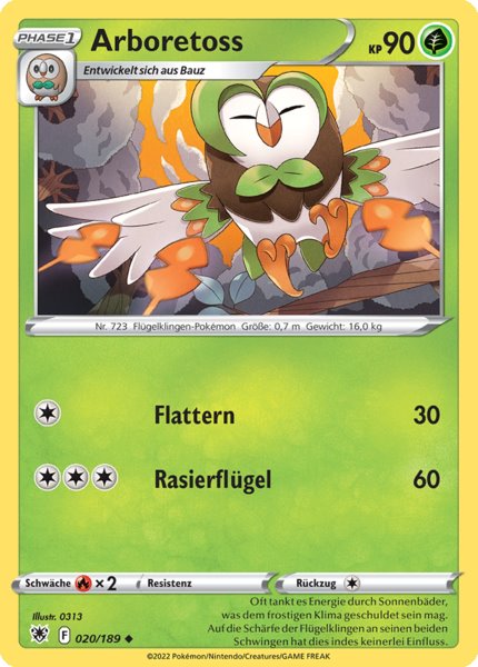Arboretoss 020/189 Uncommon - Astralglanz Deutsch