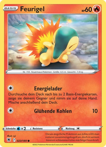 Feurigel 023/189 Common - Astralglanz Deutsch