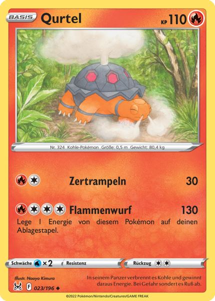 Qurtel 023/196 Uncommon - Verlorener Ursprung Deutsch