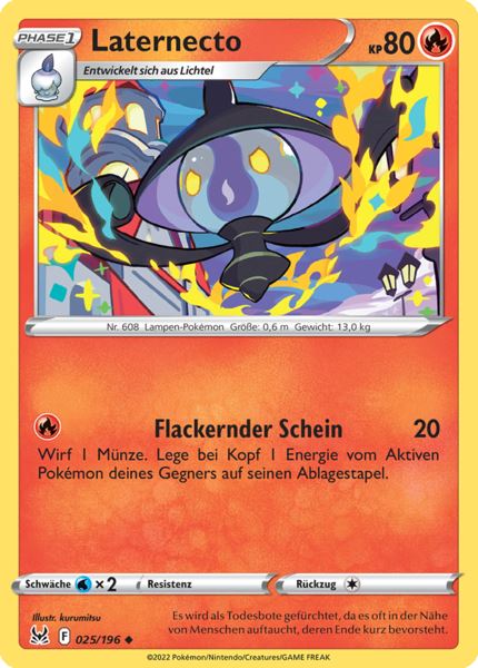 Laternecto 025/196 Uncommon - Verlorener Ursprung Deutsch