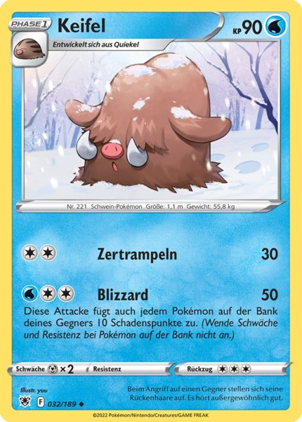 Keifel 032/189 Uncommon - Astralglanz Deutsch