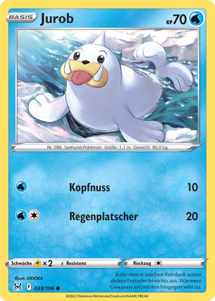 Jurob 033/196 Common - Verlorener Ursprung Deutsch
