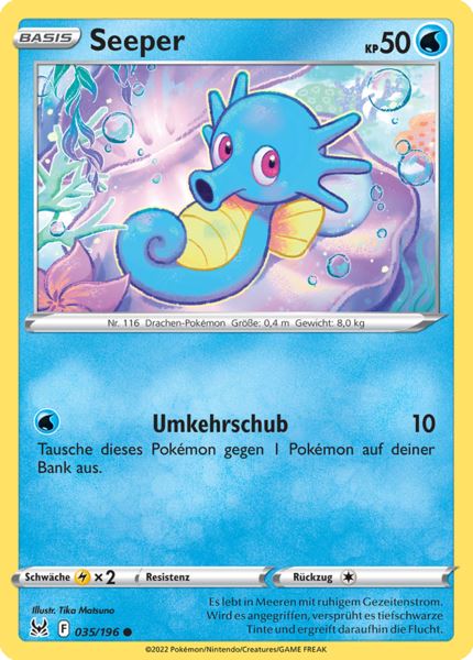 Seeper 035/196 Common - Verlorener Ursprung Deutsch