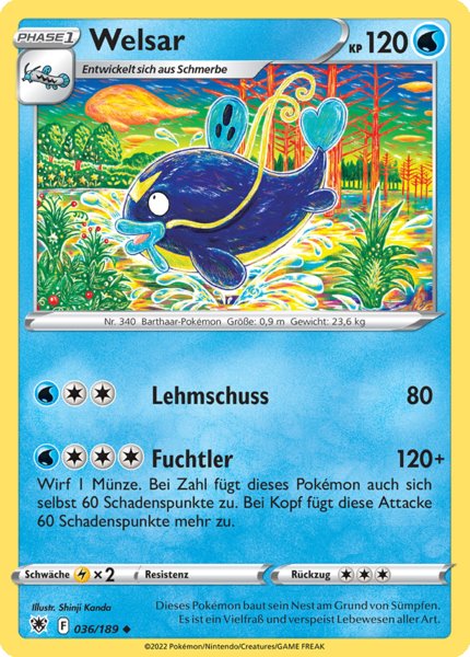 Welsar 036/189 Uncommon - Astralglanz Deutsch