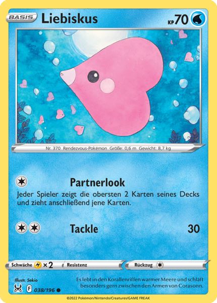 Liebiskus 038/196 Common - Verlorener Ursprung Deutsch