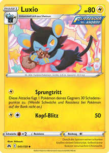 Luxio 041/159 Uncommon - Zenit der Könige Deutsch