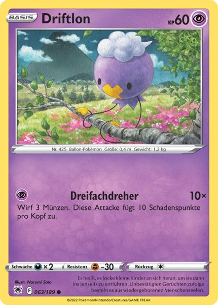 Driftlon 063/189 Common - Astralglanz Deutsch