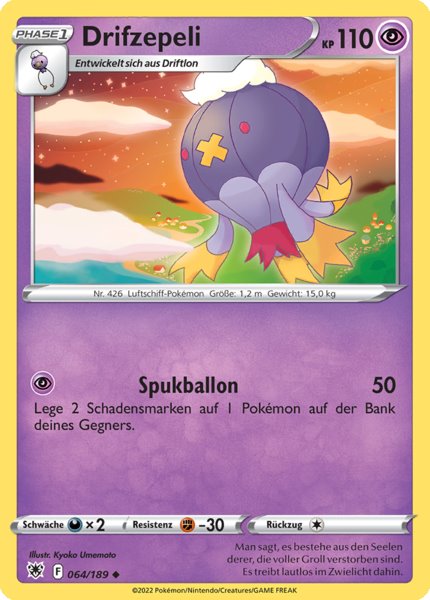 Drifzepeli 064/189 Uncommon - Astralglanz Deutsch