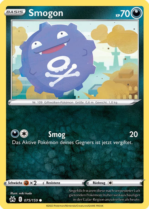 Smogon 075/159 Common - Zenit der Könige Deutsch