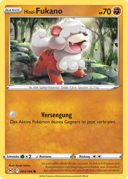 Hisui-Fukano 083/196 Common - Verlorener Ursprung Deutsch