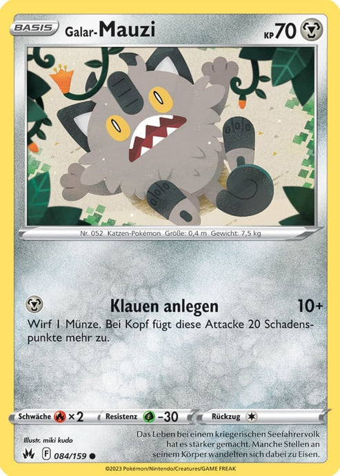Galar-Mauzi 084/159 Common - Zenit der Könige Deutsch