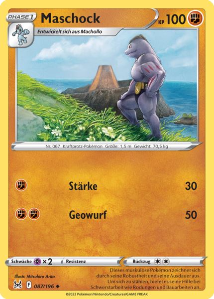 Maschock 087/196 Uncommon - Verlorener Ursprung Deutsch
