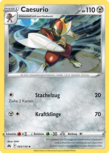 Caesurio 093/159 Uncommon - Zenit der Könige Deutsch
