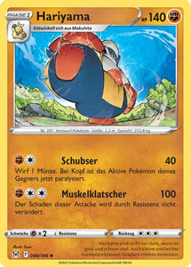 Hariyama 098/196 Uncommon - Verlorener Ursprung Deutsch