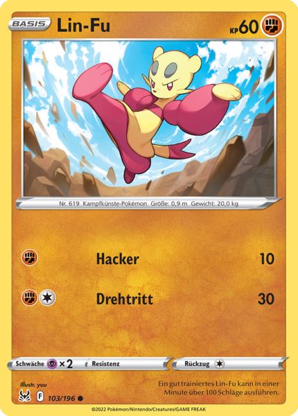 Lin-Fu 103/196 Common - Verlorener Ursprung Deutsch