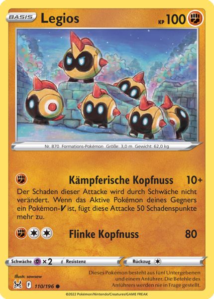 Legios 110/196 Common - Verlorener Ursprung Deutsch