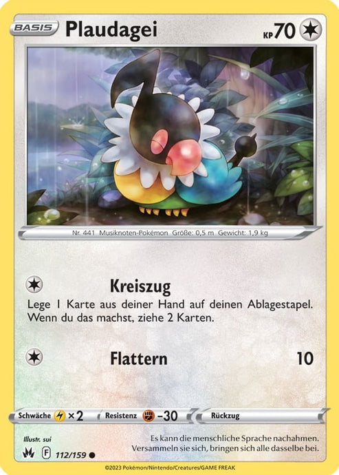 Plaudagei 112/159 Common - Zenit der Könige Deutsch