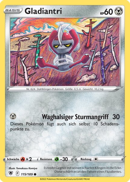Gladiantri 115/189 Common - Astralglanz Deutsch