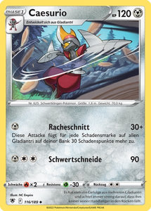 Caesurio 116/189 Uncommon - Astralglanz Deutsch