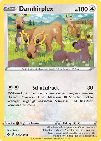 Damhirplex 125/189 Common - Astralglanz Deutsch