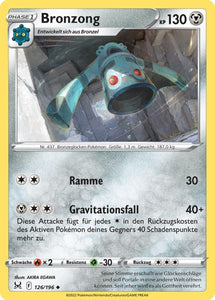 Bronzong 126/196 Uncommon - Verlorener Ursprung Deutsch