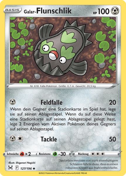 Galar-Flunschlik 127/196 Uncommon - Verlorener Ursprung Deutsch