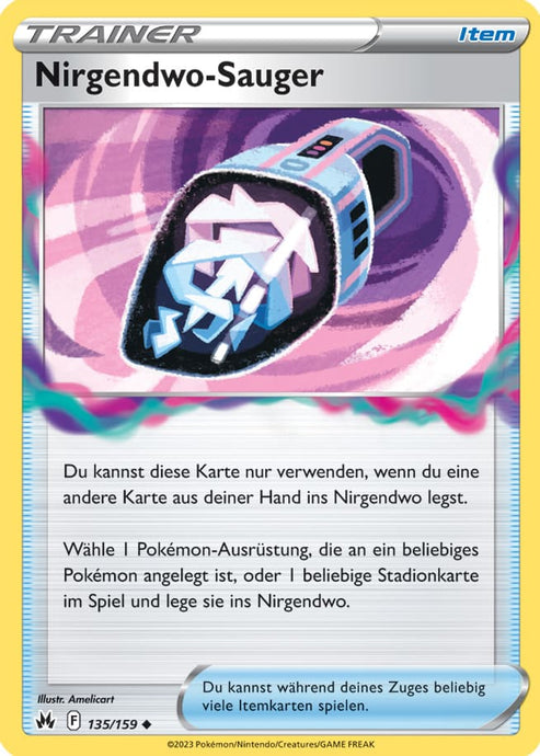 Nirgendwo-Sauger 135/159 Uncommon - Zenit der Könige Deutsch