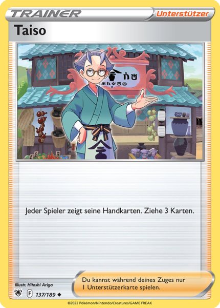 Taiso 137/189 Uncommon - Astralglanz Deutsch