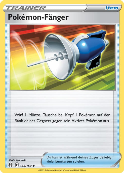 Pokémon-Fänger 138/159 Uncommon - Zenit der Könige Deutsch