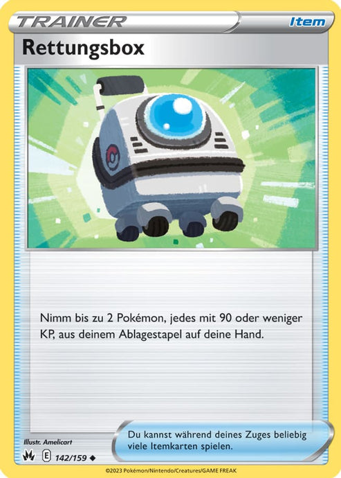 Rettungsbox 142/159 Uncommon - Zenit der Könige Deutsch