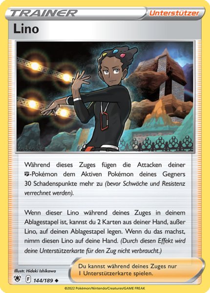 Lino 144/189 Uncommon - Astralglanz Deutsch