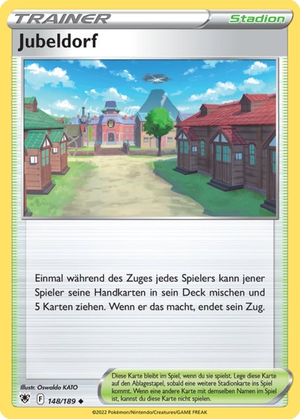 Jubeldorf 148/189 Uncommon - Astralglanz Deutsch