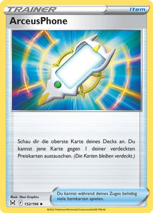 ArceusPhone 152/196 Uncommon - Verlorener Ursprung Deutsch