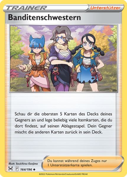 Banditenschwestern 164/196 Uncommon - Verlorener Ursprung Deutsch