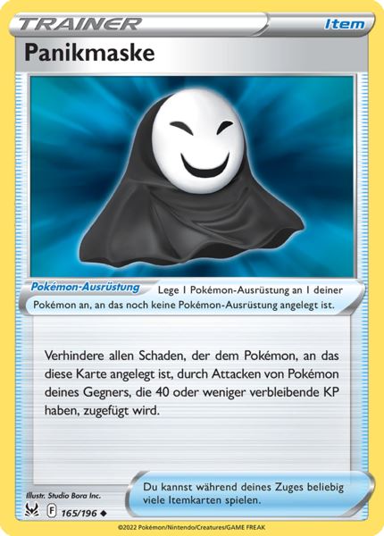 Panikmaske 165/196 Uncommon - Verlorener Ursprung Deutsch