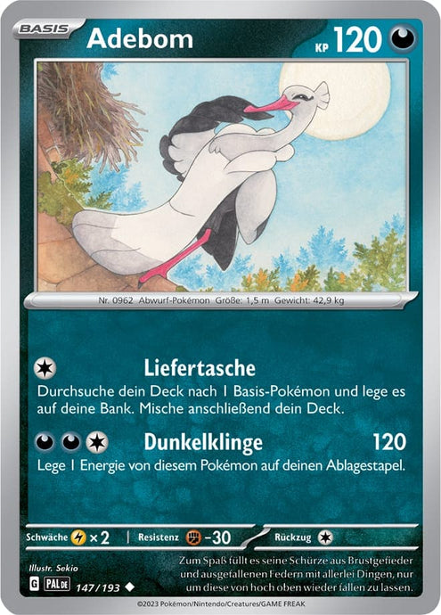 Adebom 147/193 Uncommon - Entwicklungen in Paldea Deutsch