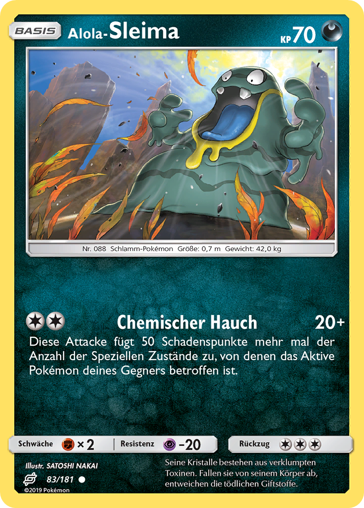Alola-Sleima 83/181 Common - Teams sind Trumpf Deutsch