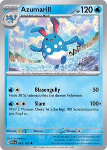 Azumarill 045/193 Uncommon - Entwicklungen in Paldea Deutsch
