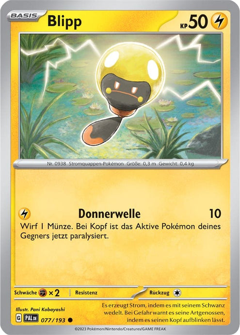 Blipp 077/193 Common - Entwicklungen in Paldea Deutsch