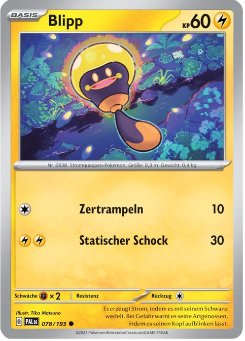 Blipp 078/193 Common - Entwicklungen in Paldea Deutsch