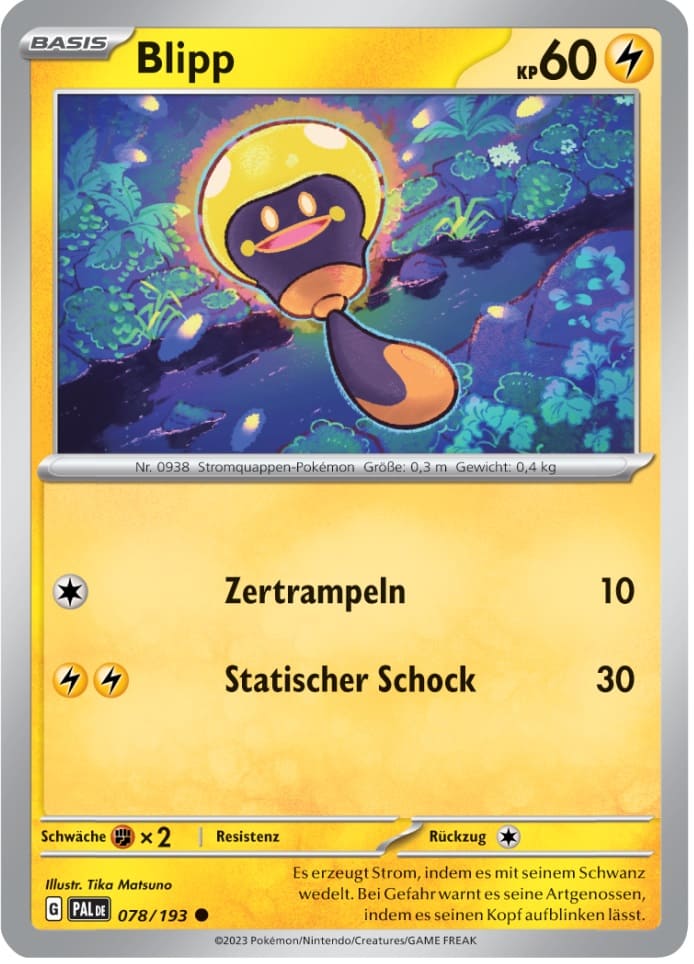 Blipp 078/193 Common - Entwicklungen in Paldea Deutsch