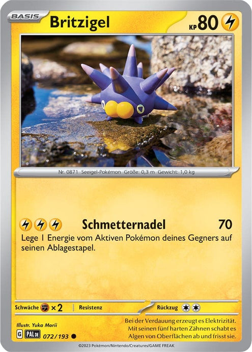 Britzigel 072/193 Common - Entwicklungen in Paldea Deutsch